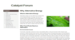 Desktop Screenshot of catalystforum.org.uk