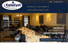 Tablet Screenshot of catalystforum.com